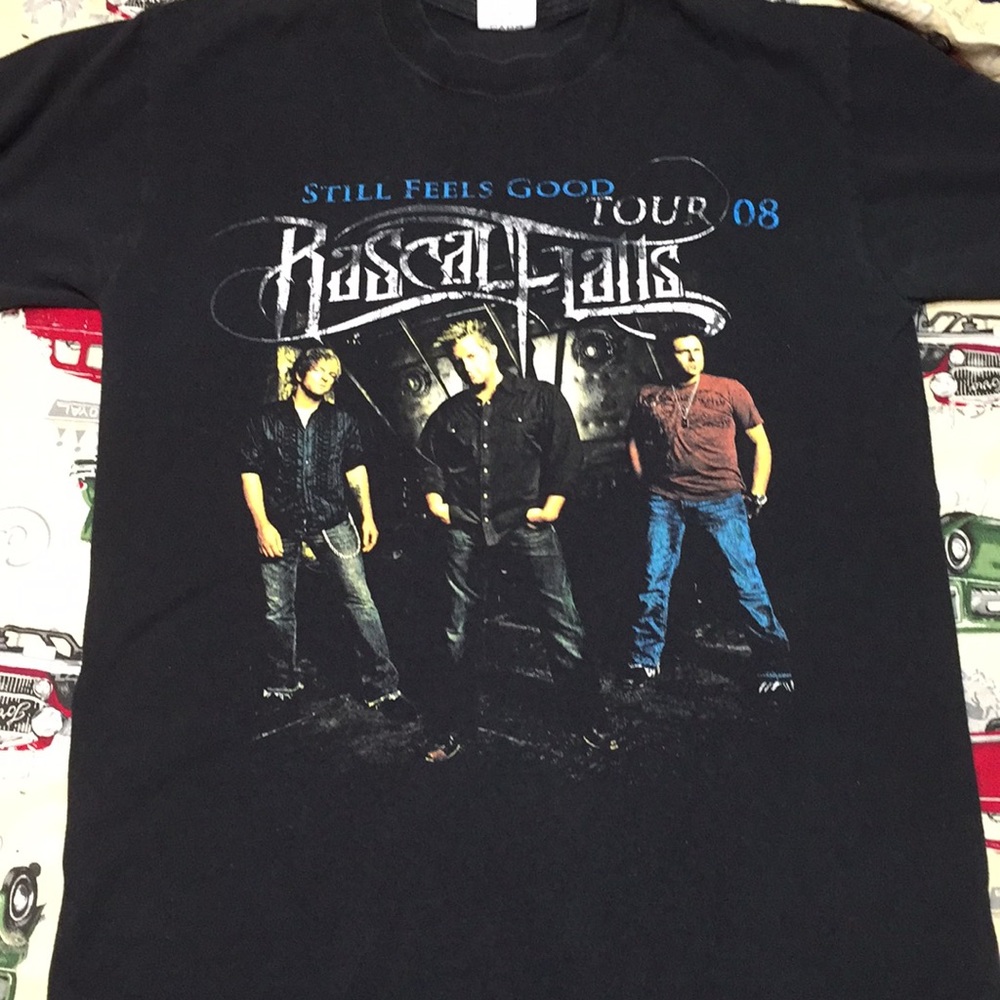 Rascal Flats 2008 tour tee shirt